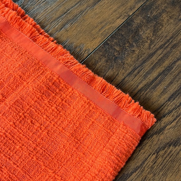 J. Crew Orange Tweed Sleeveless Sheath Dress - Picture 8 of 15